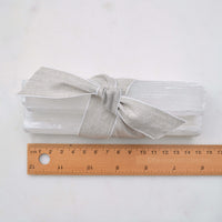 15cm selenite stick bundle with ruler