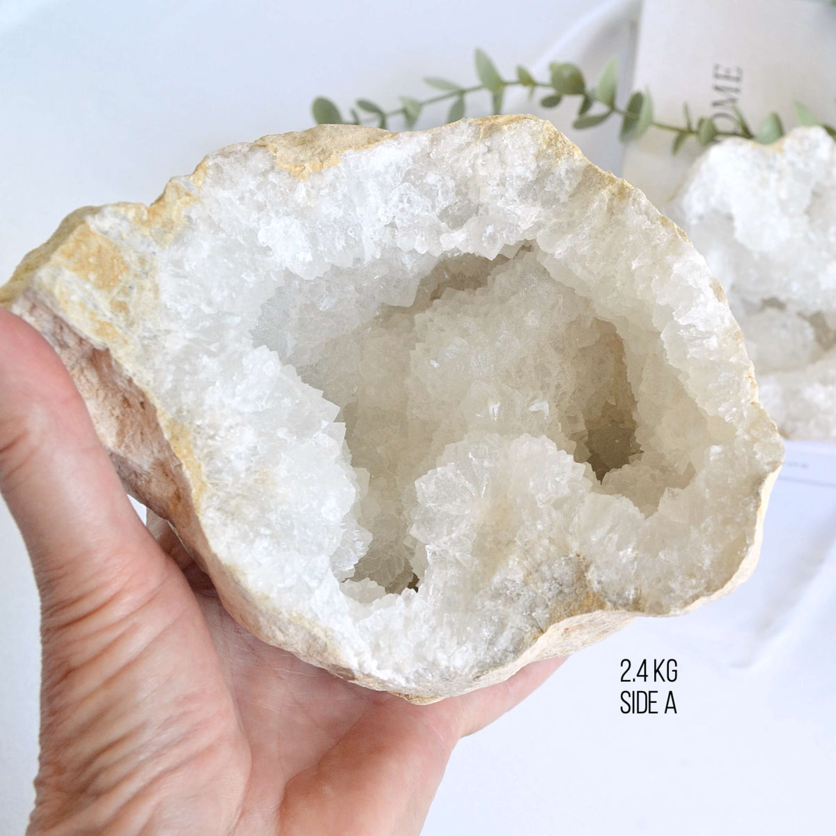 crystal geode large crystals from the essential collection