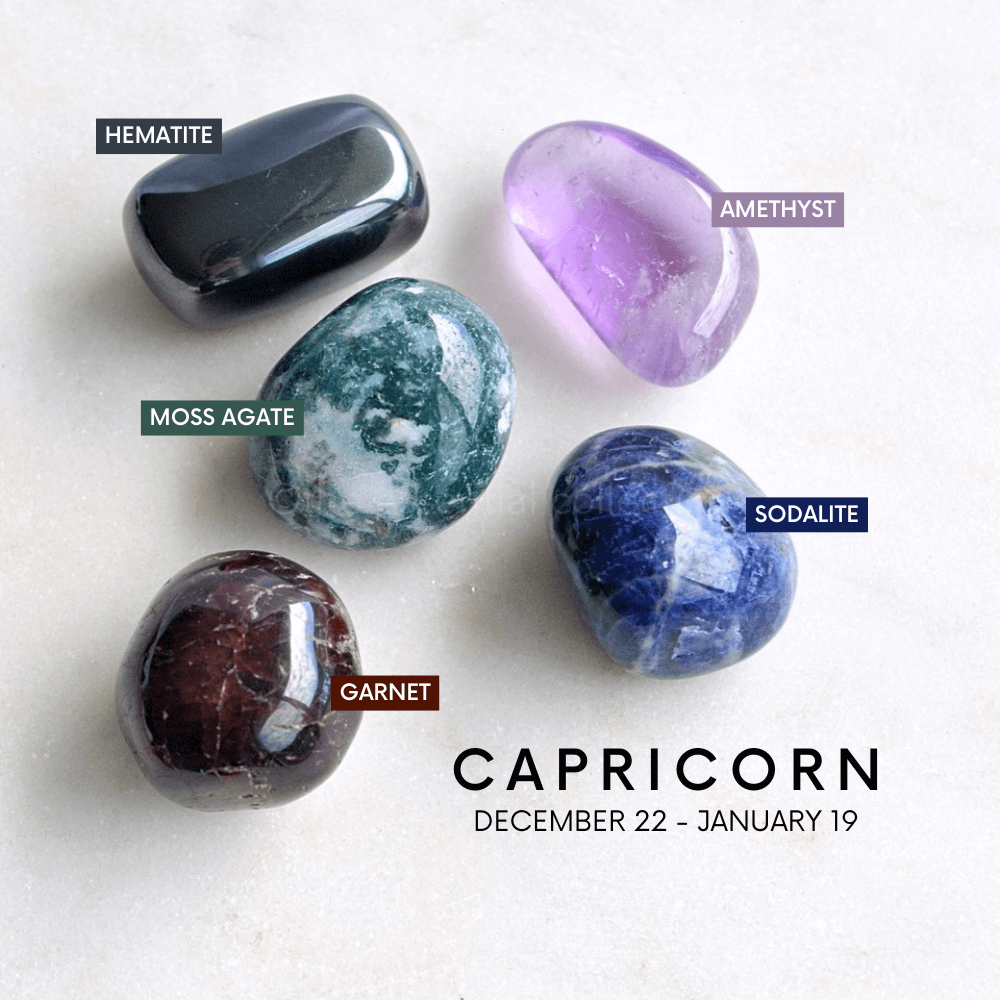 Capricorn | Zodiac Crystal Kit