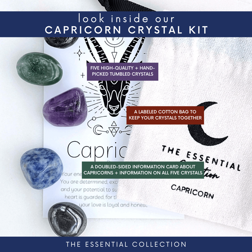 Capricorn | Zodiac Crystal Kit