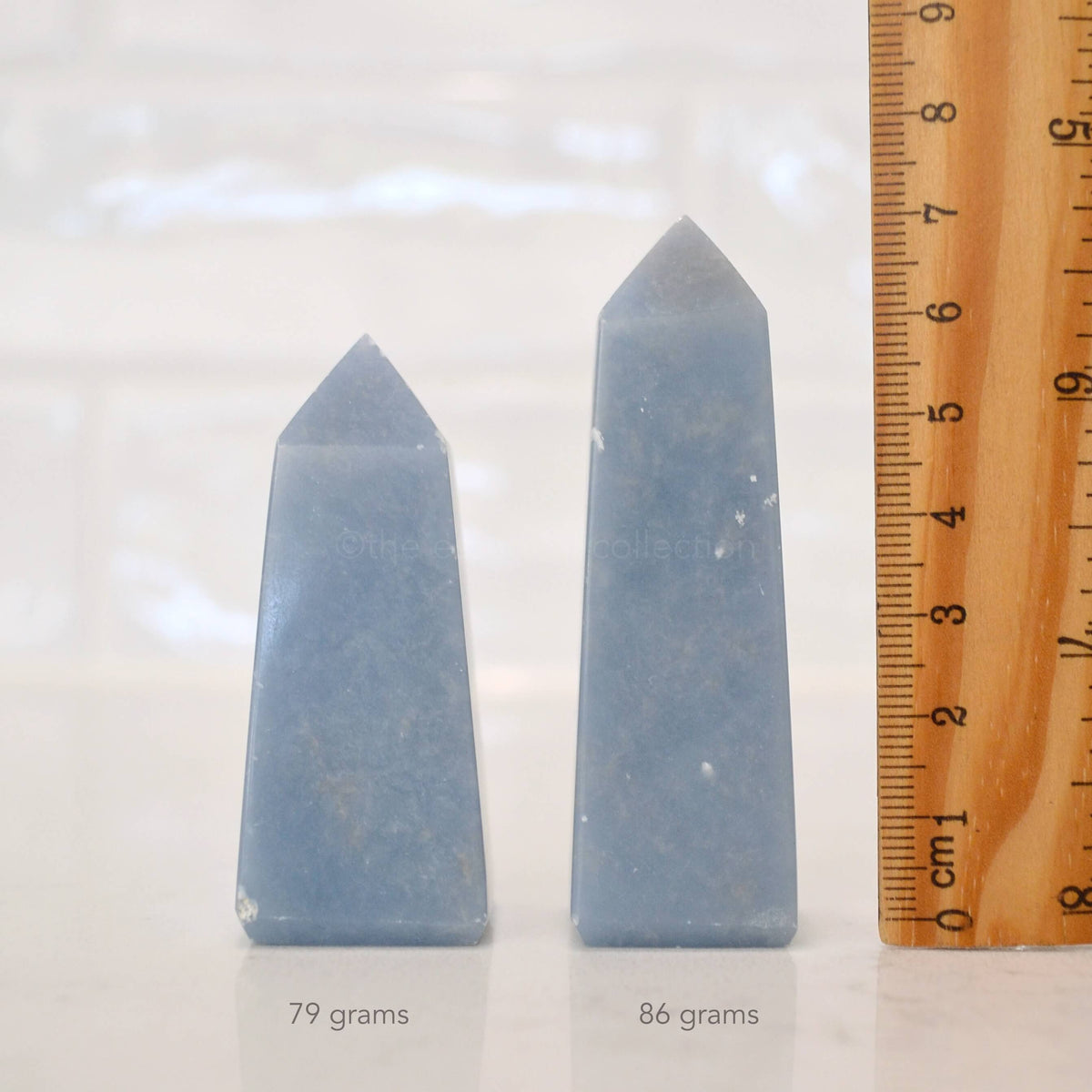 angelite tower obelisk crystals Australia