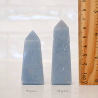 angelite tower obelisk crystals Australia