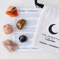 courage and confidence crystal kit, increase your confidence with these healing crystals