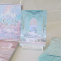 elegant name place card holder made from selenite crystals perfect for your wedding or events