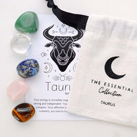 taurus zodiac sign crystal kit