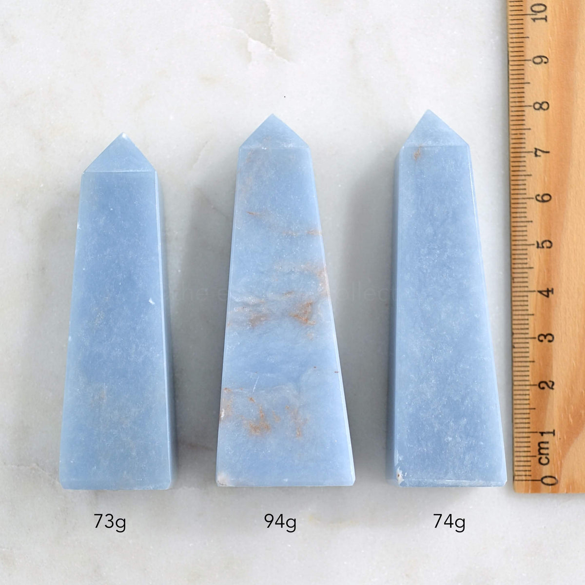 angelite obelisk crystal towers