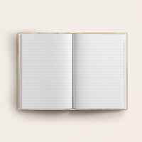 blue rose lined journal Danielle noel