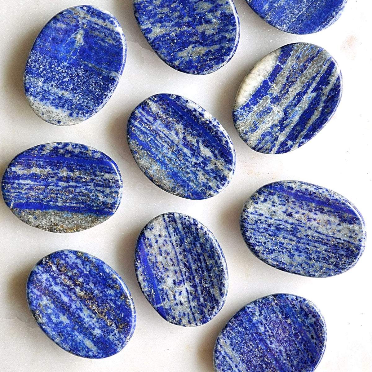 lapis lazuli worry stone