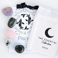 pisces zodiac crystal kit ametrine bloodstone labradorite moonstone rose quartz