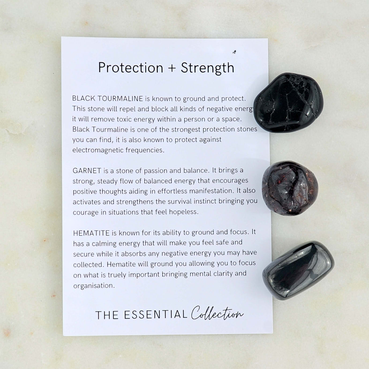 protection crystal kit tumbled crystals