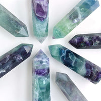fluorite crystal towers