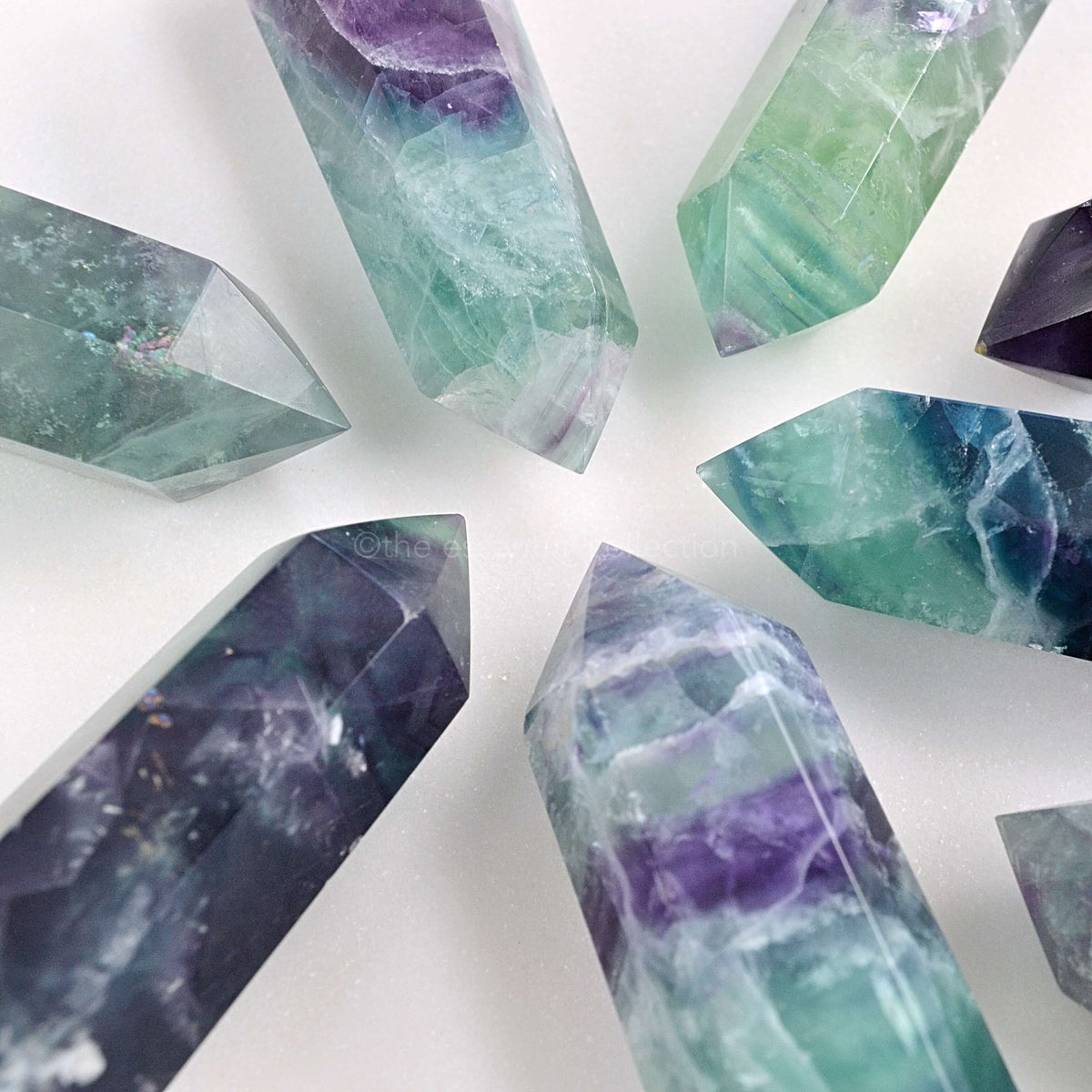 fluorite crystal towers