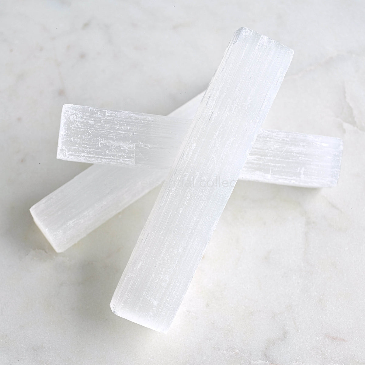 10cm satin spar rough selenite sticks