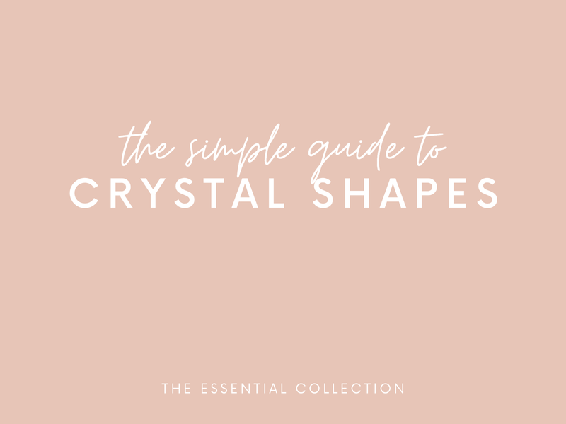 the simple guide to crystal shapes
