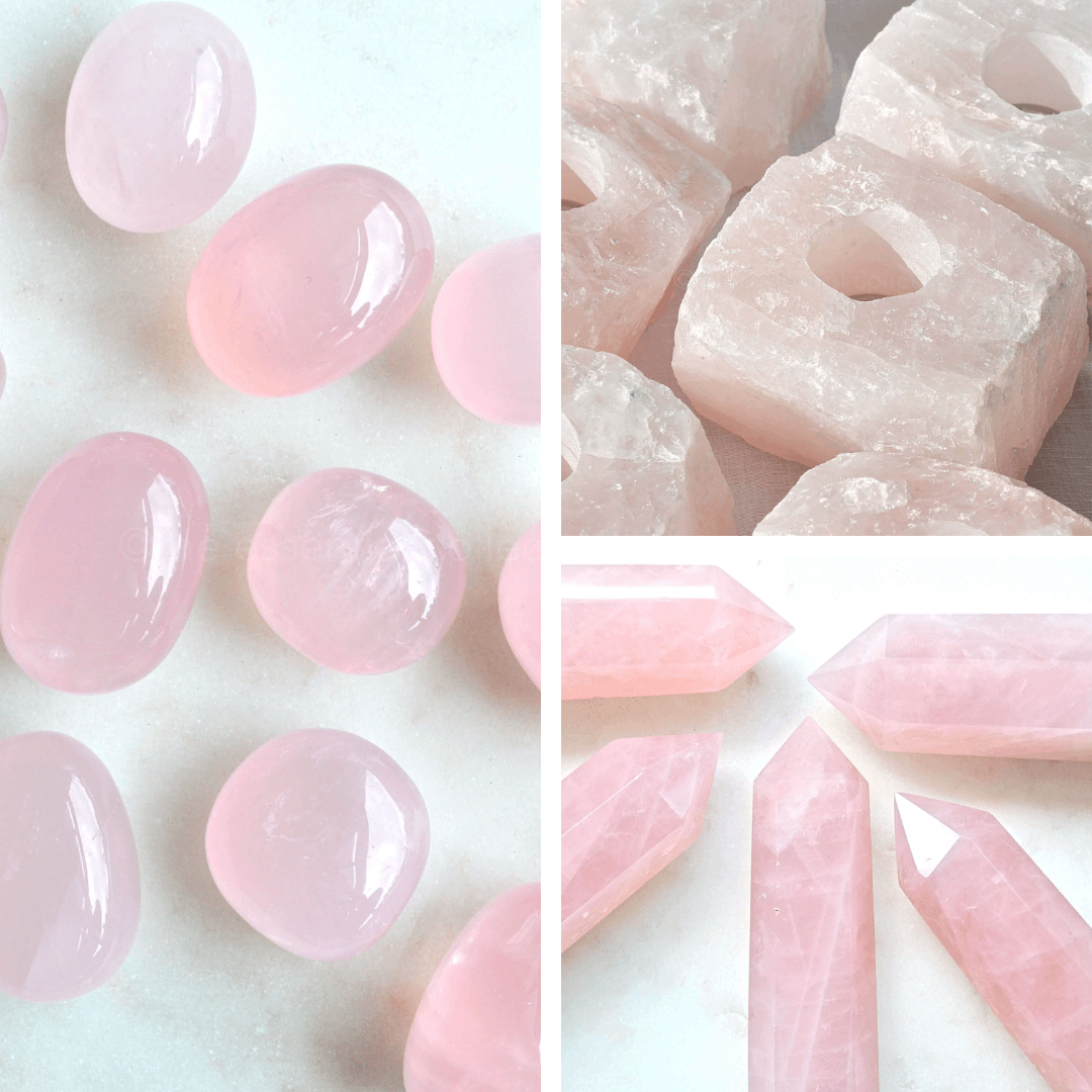 Rose Quartz Crystals Australia The Essential Collection