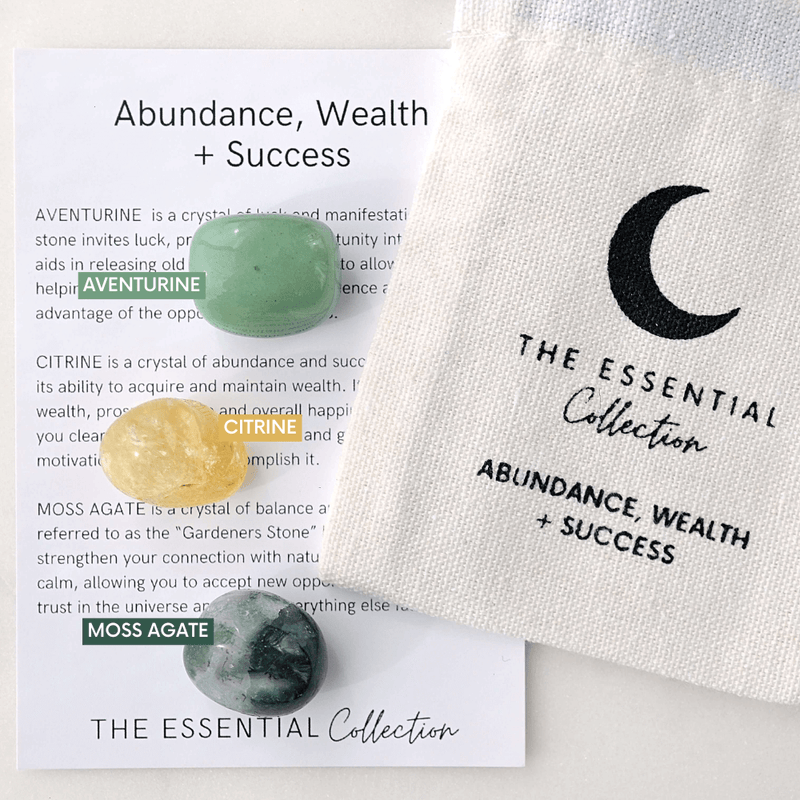 Abundance, Wealth + Success | Crystal Kit