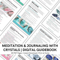 Meditation & Journaling with Crystals | Digital Guidebook