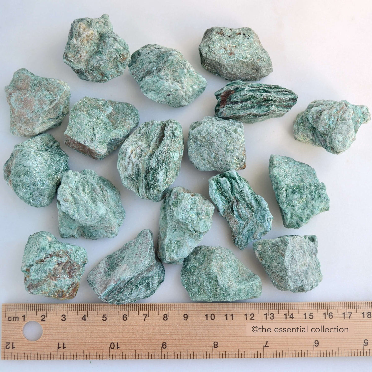 fuchsite raw crystals for sale