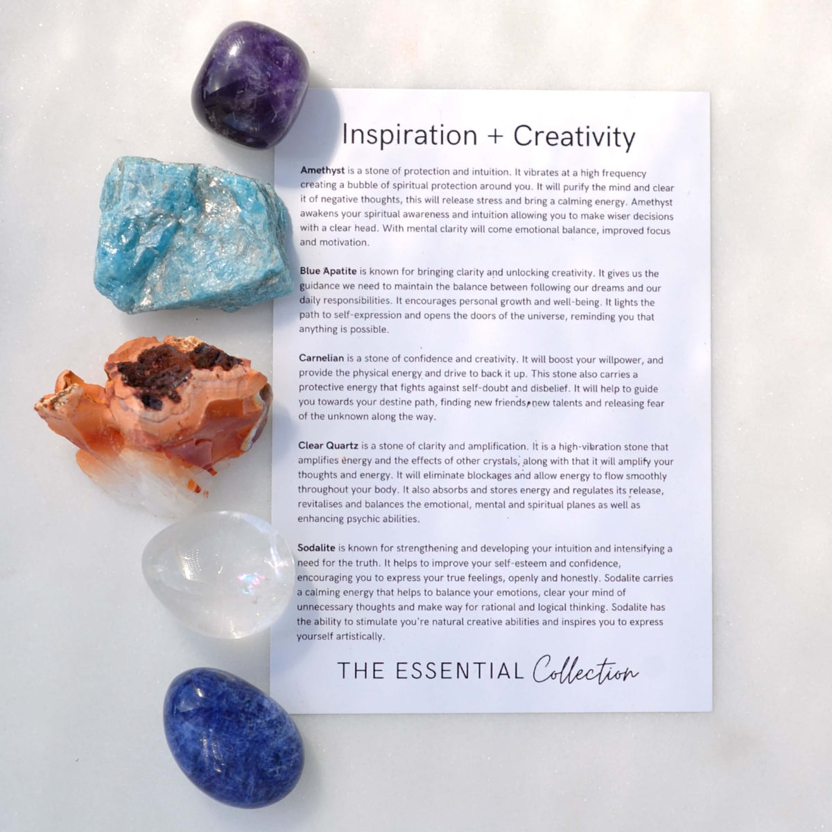 best healing crystals for creativity and inspiration, crystal kit, raw, tumbled wholesale crystals Australia