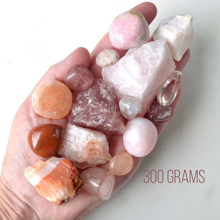 Mixed Raw + Tumbled | Crystal Confetti