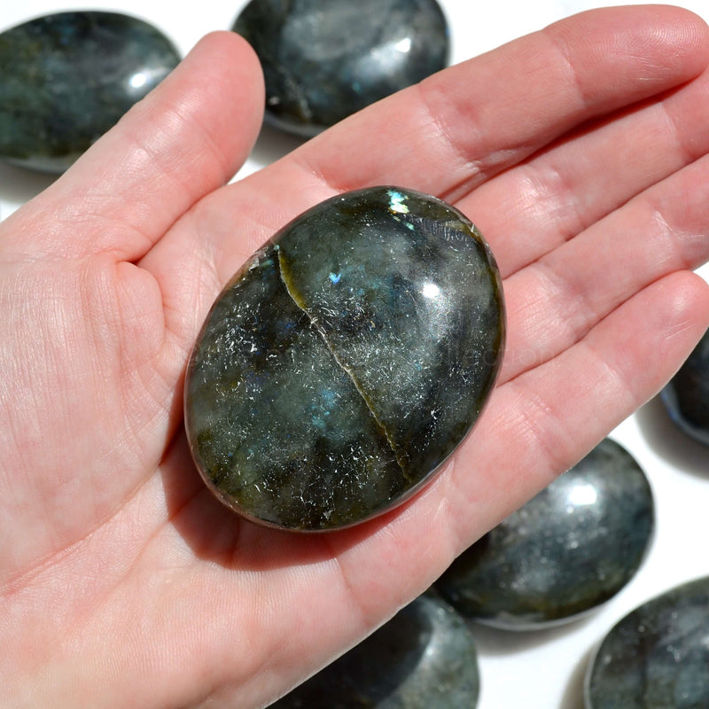labradorite palm stones wholesale crystals