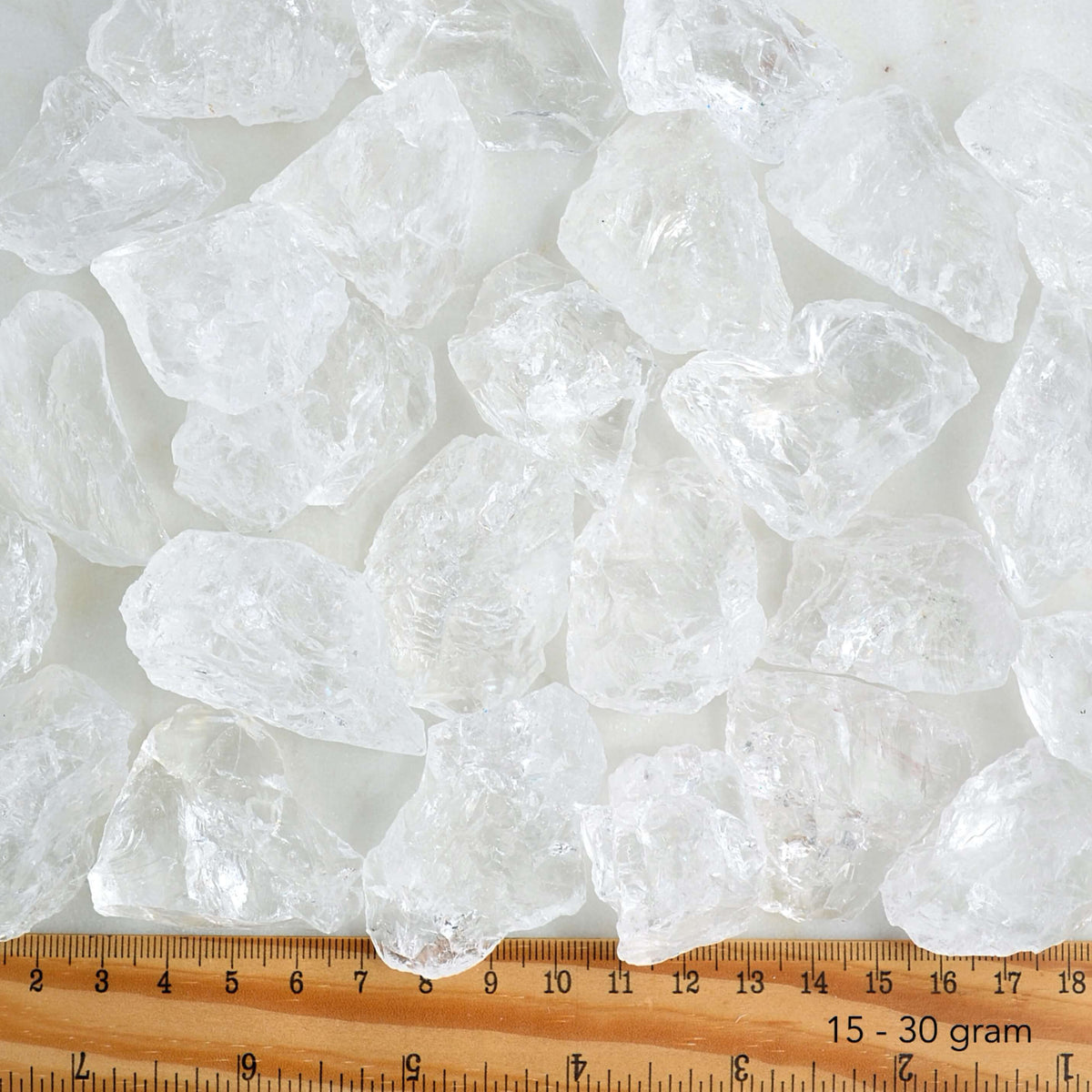 Clear Quartz | Raw Multiple Weights