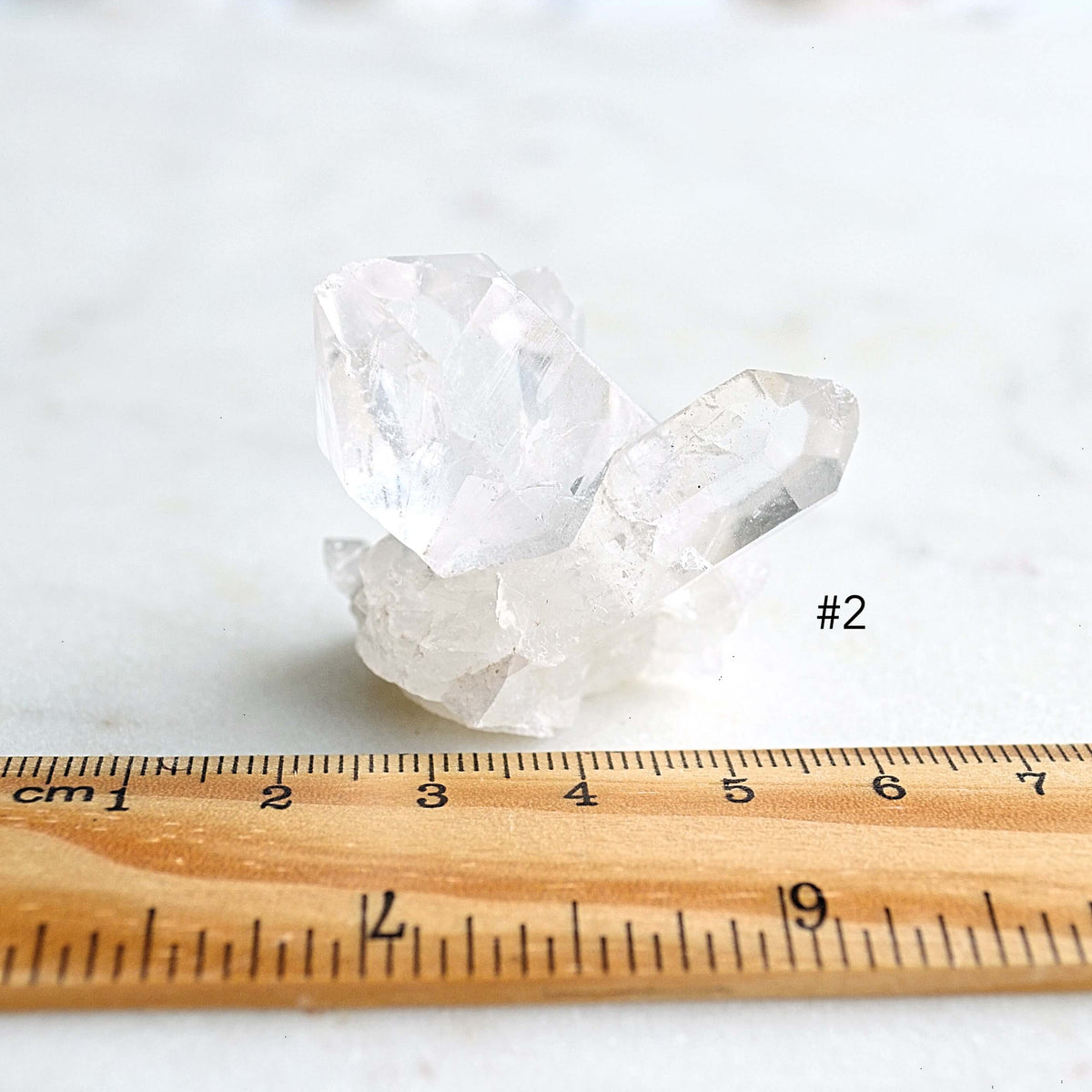 clear quartz cluster 31 grams