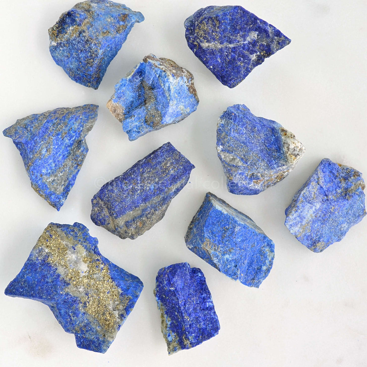 lapis lazuli raw gemstone crystals