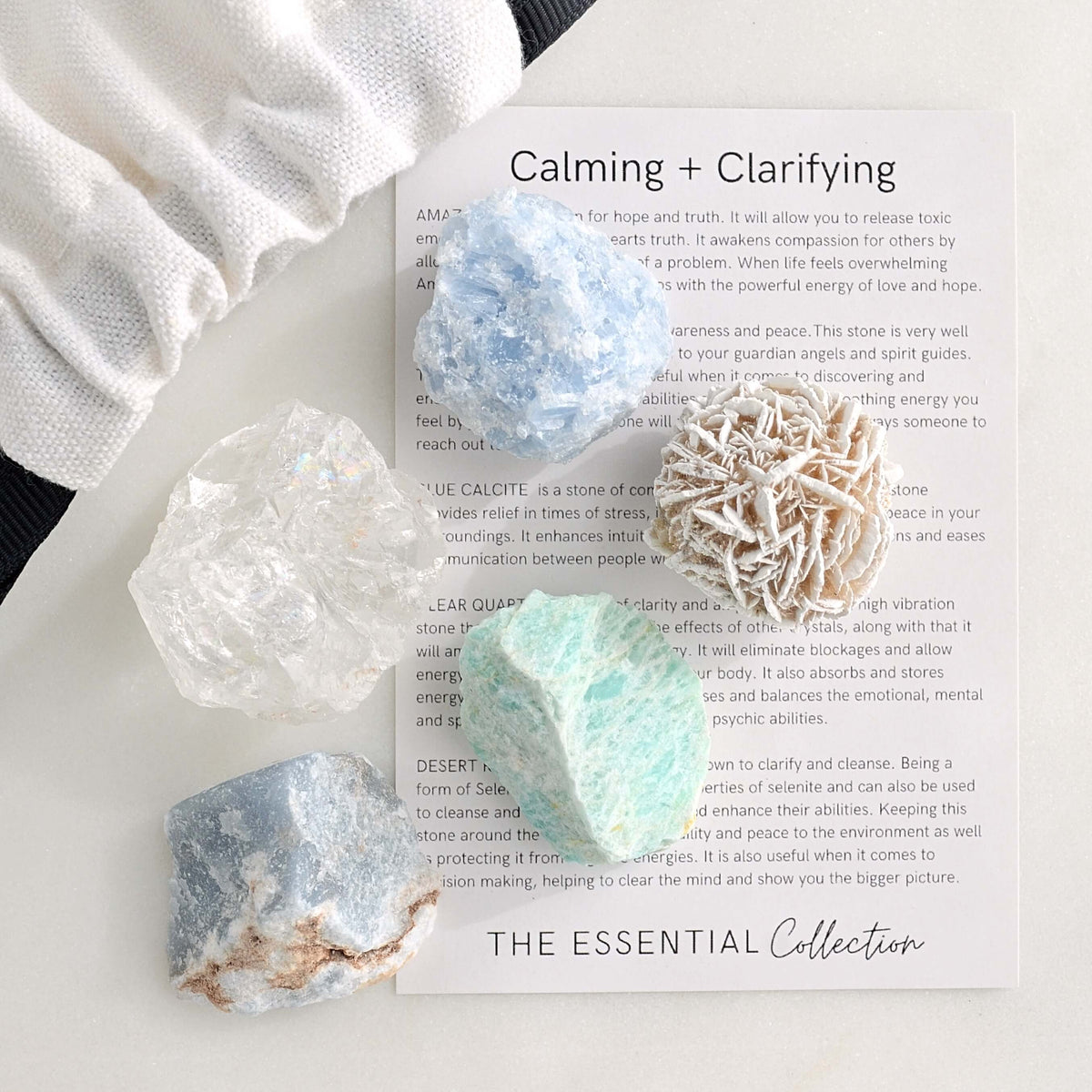 calming raw crystal kit