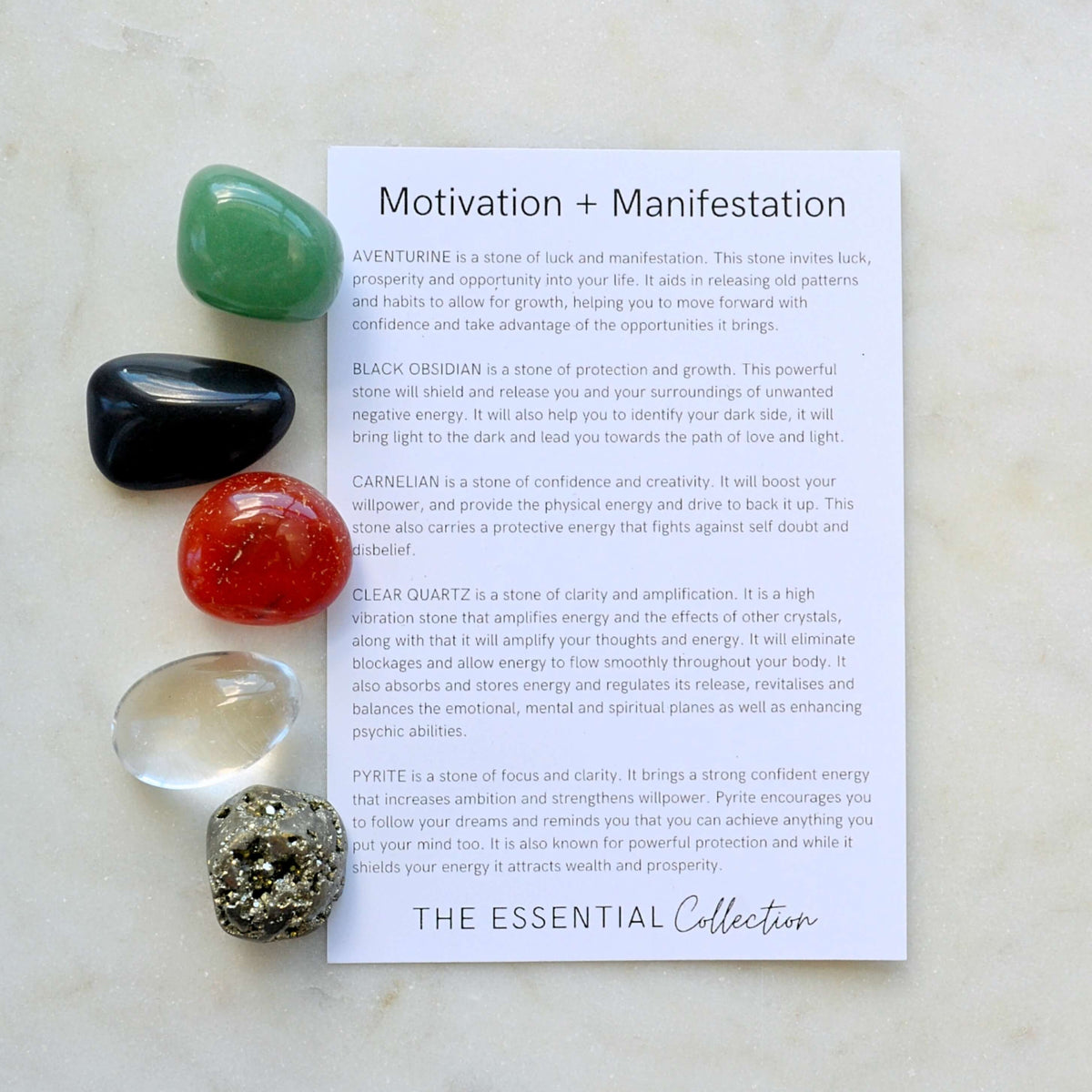 motivation manifestation crystals