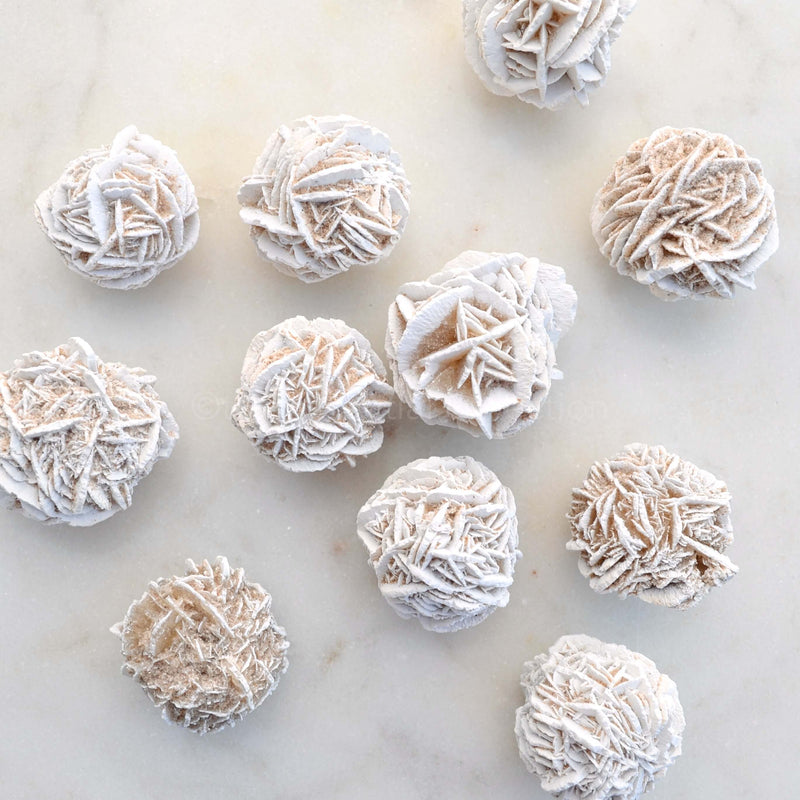 small desert rose crystals