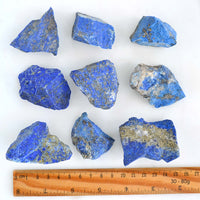 lapis lazuli raw gemstone crystals 30-80g size
