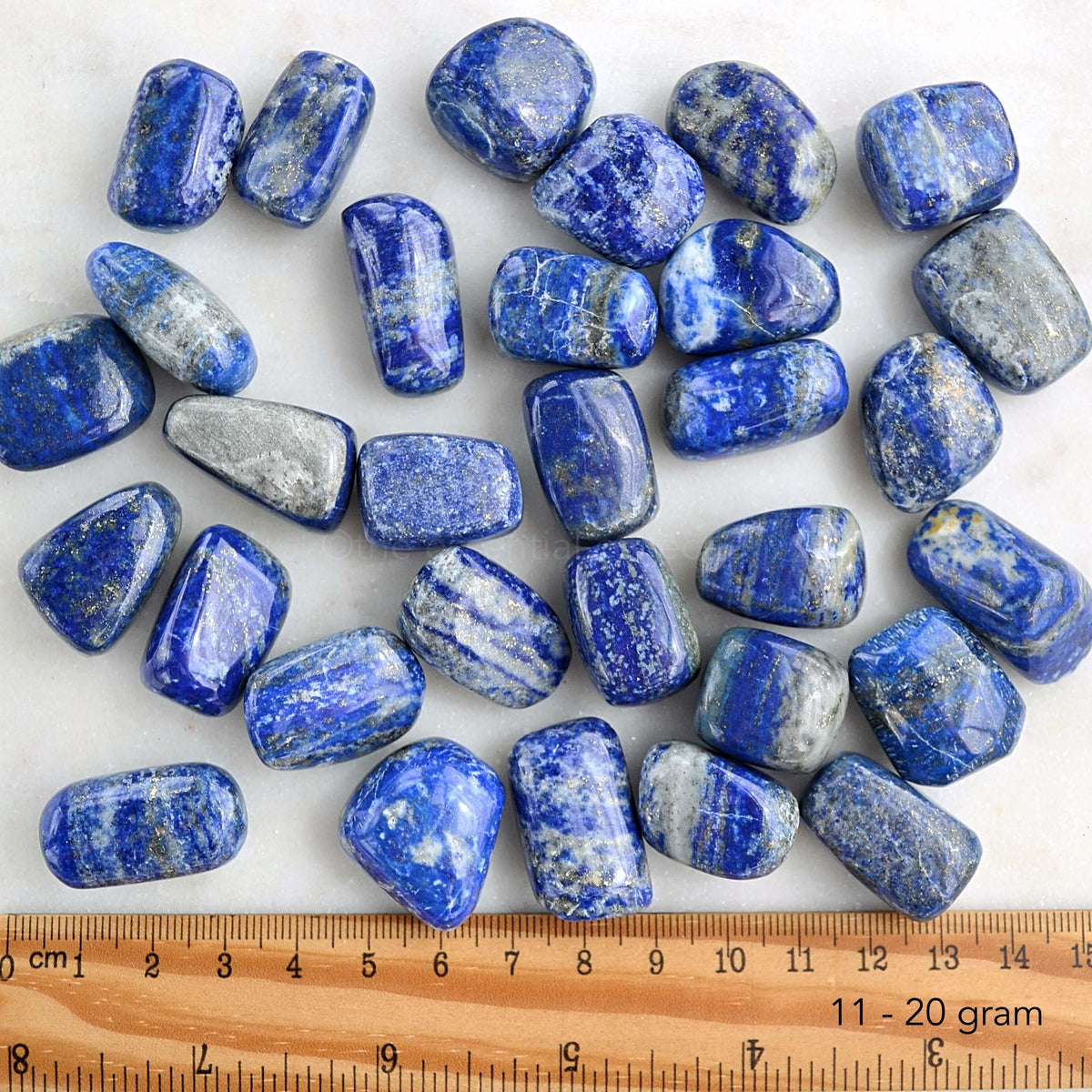 lapis lazuli tumbled crystals
