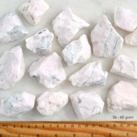 Pink Mangano Calcite | Raw Multiple Weights