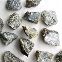 labradorite raw rough crystal specimans