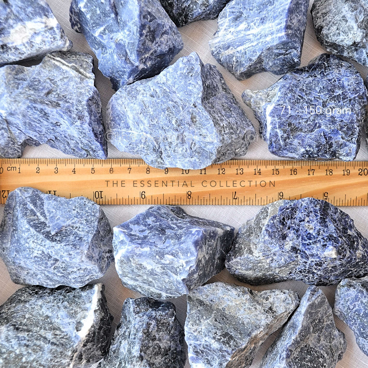 large sodalite crystal chunks
