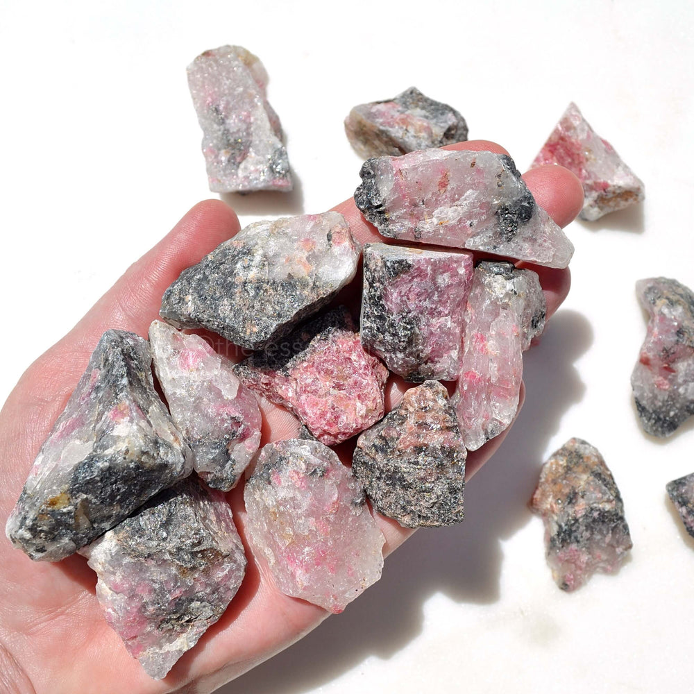 Rhodonite Raw Crystals – The Essential Collection