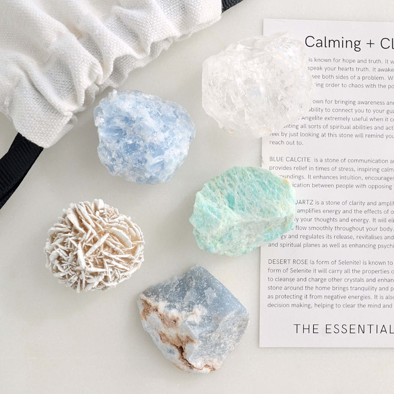calming and clarifying crystal kit