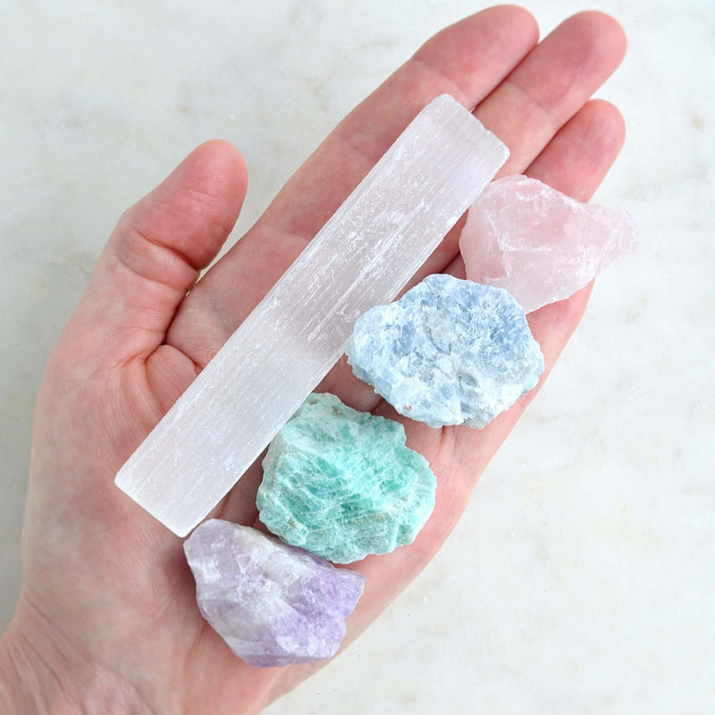 self care healing crystal kit