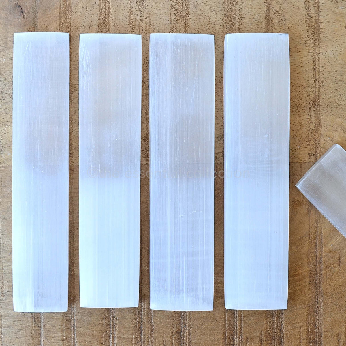 selenite rectangular charing plates rulers
