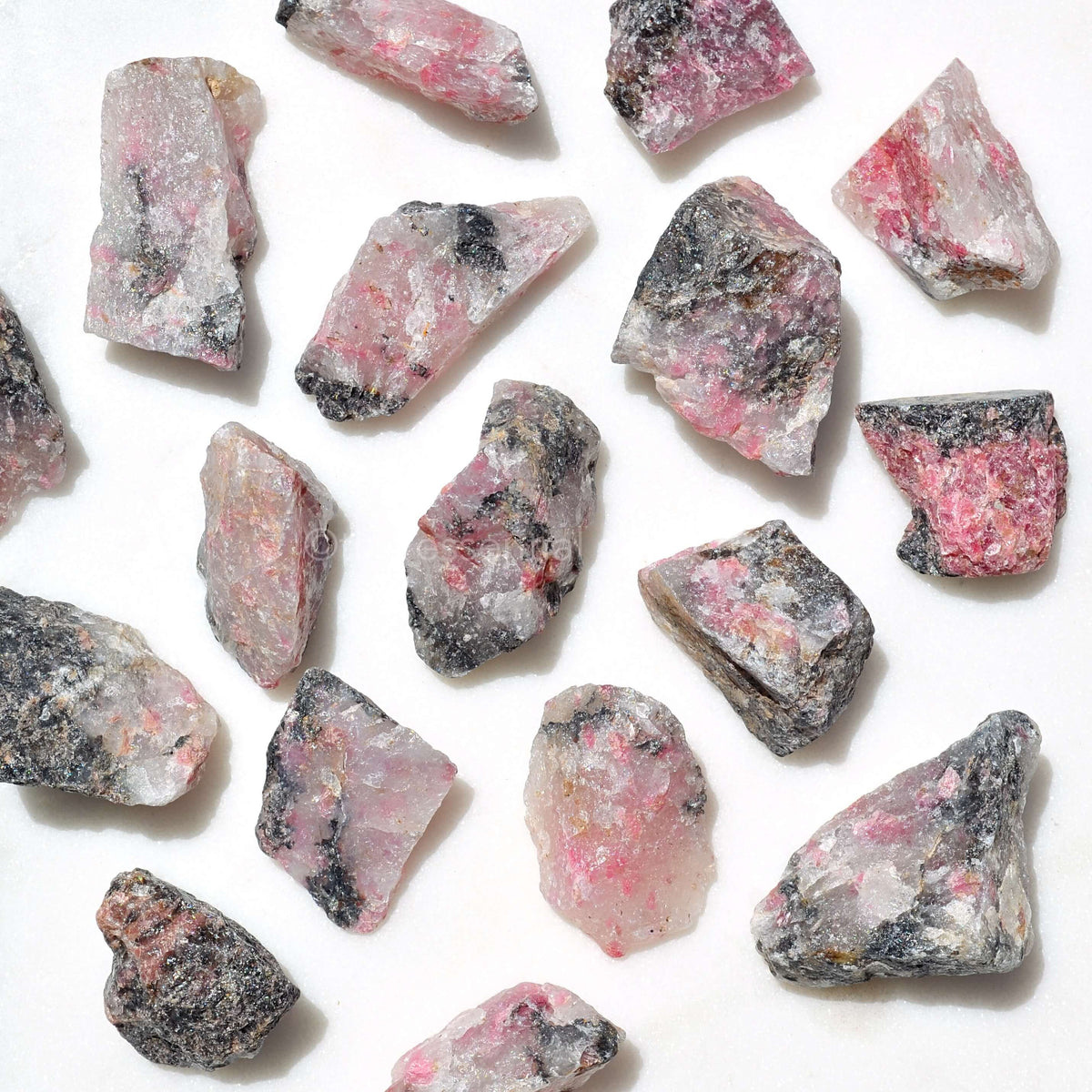 Rhodonite Raw Crystals – The Essential Collection