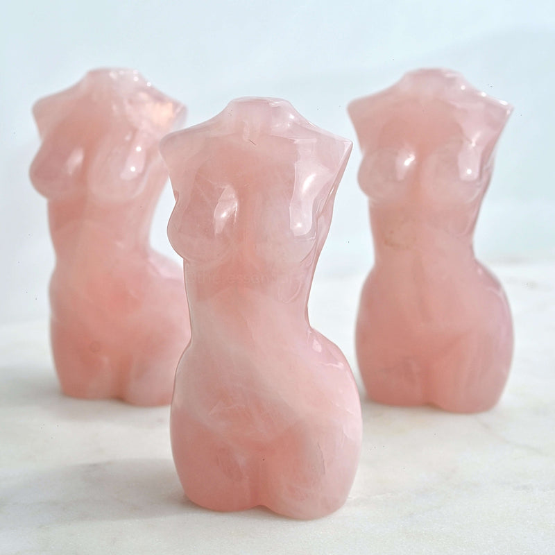 Rose Quartz | Female Body Carving