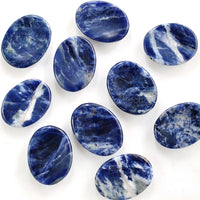 sodalite worry stones healing crystals