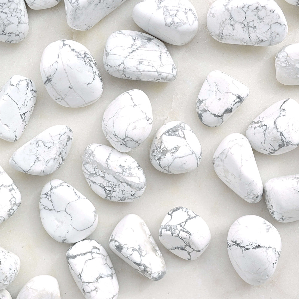Howlite Tumbled Crystals The Essential Collection howlite-tumbled-crystals-the-essential-collection